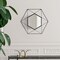 Uniquewise Decorative Metal Wall Mounted Modern Mirror - Perfect for Living Room, Bedroom, Bathroom Vanity, Entryway, or Hallway, Adding Elegance and Charm to Your Space